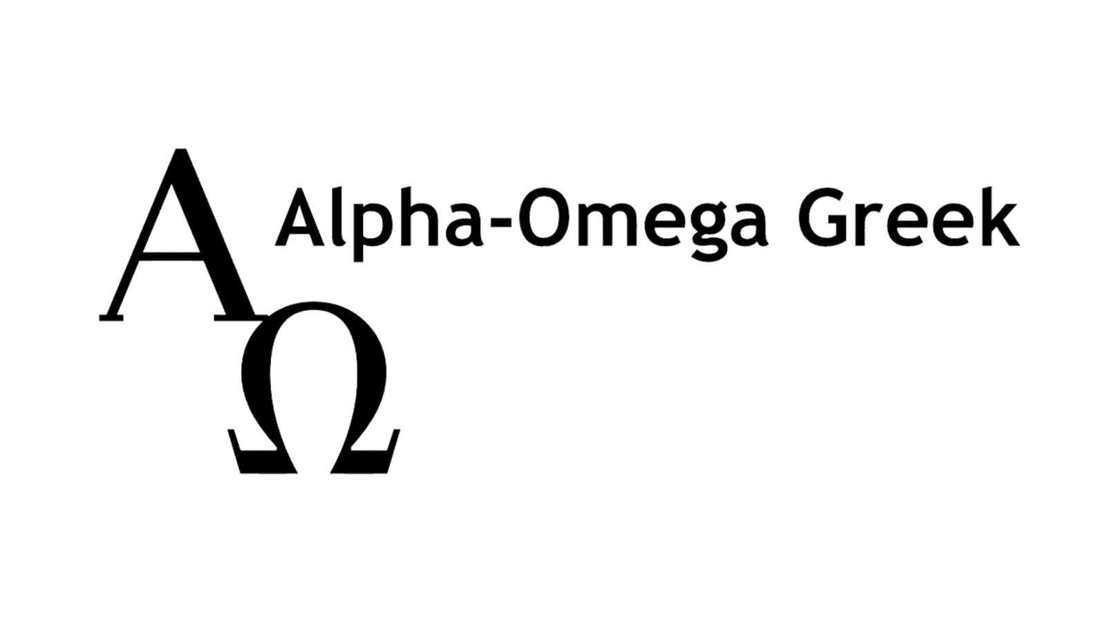 Alpha-Omega Greek